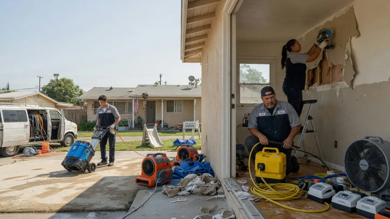 Water Damage Restoration in Lefors, TX near me